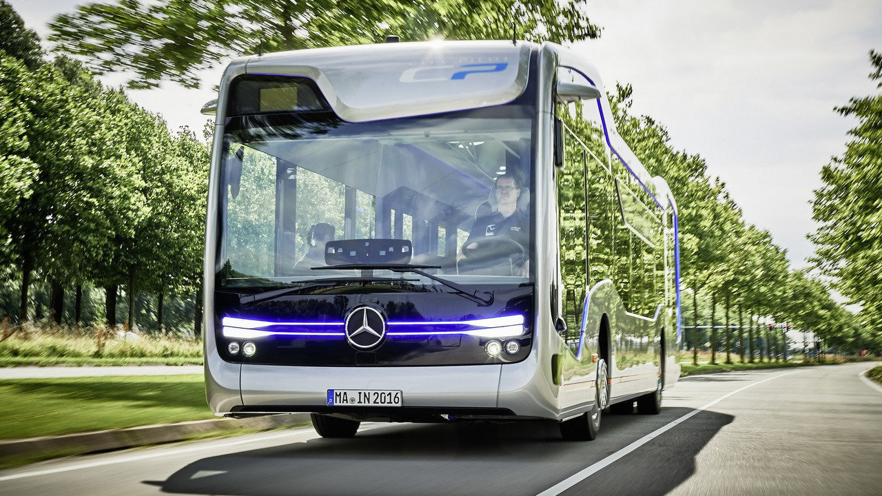 Mercedes Benz a lansat Future Bus, autobuzul autonom