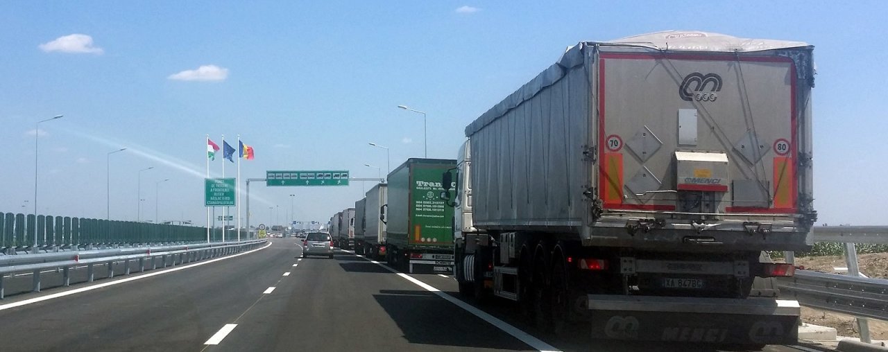 Lucrări pe A1 București-Pitești