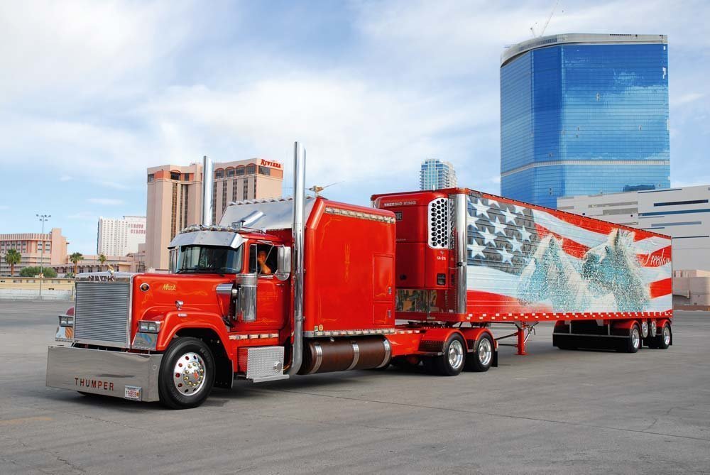 Cele mai frumoase camioane din Las Vegas (foto)