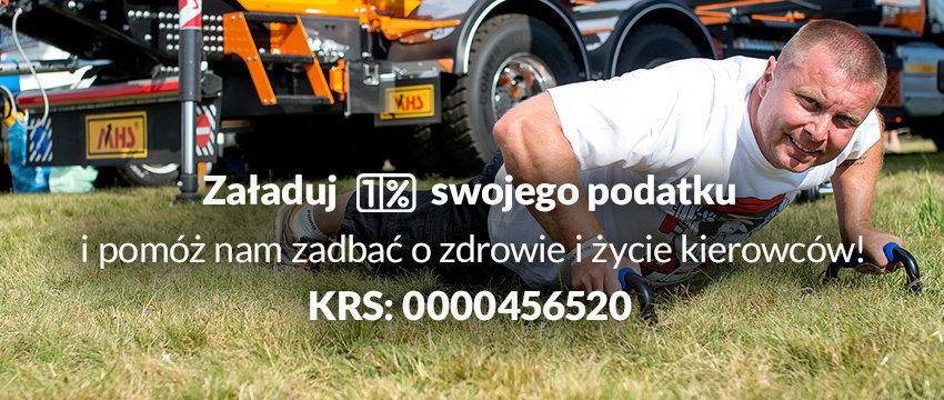 1% dla fundacji kierowców zawodowych Truckers Life