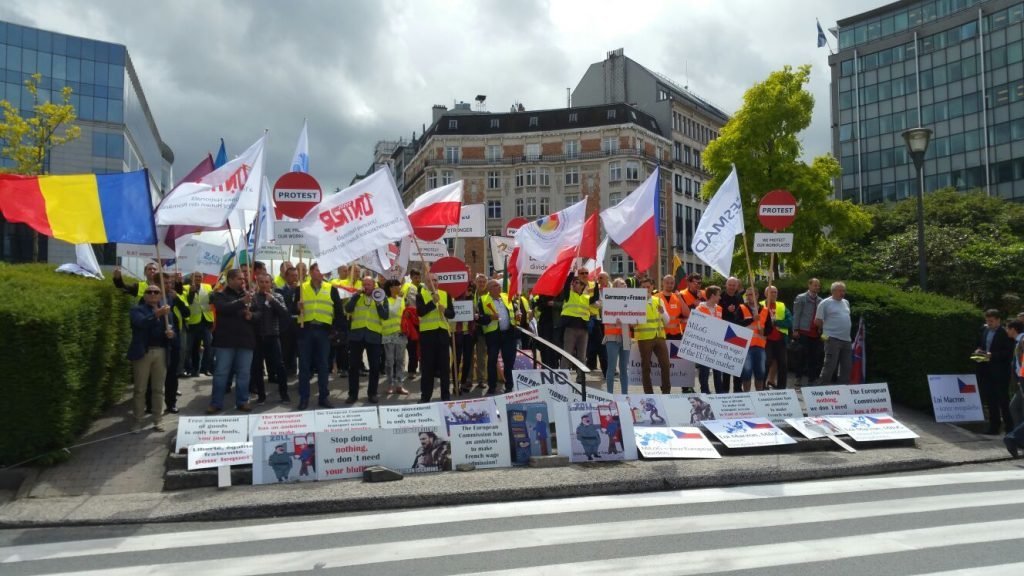 UNTRR: Germania ia noi măsuri împotriva transportatorilor români