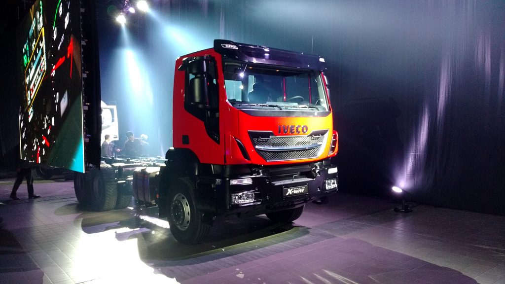 Az Iveco is bemutatta új teherautóját