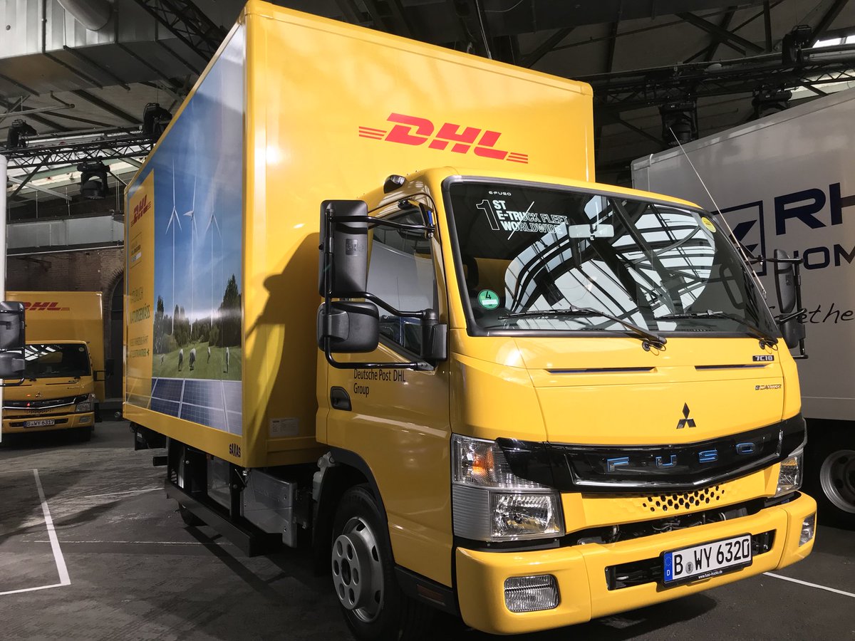 Logistikunternehmen testen vollelektrischen Leicht-Lkw