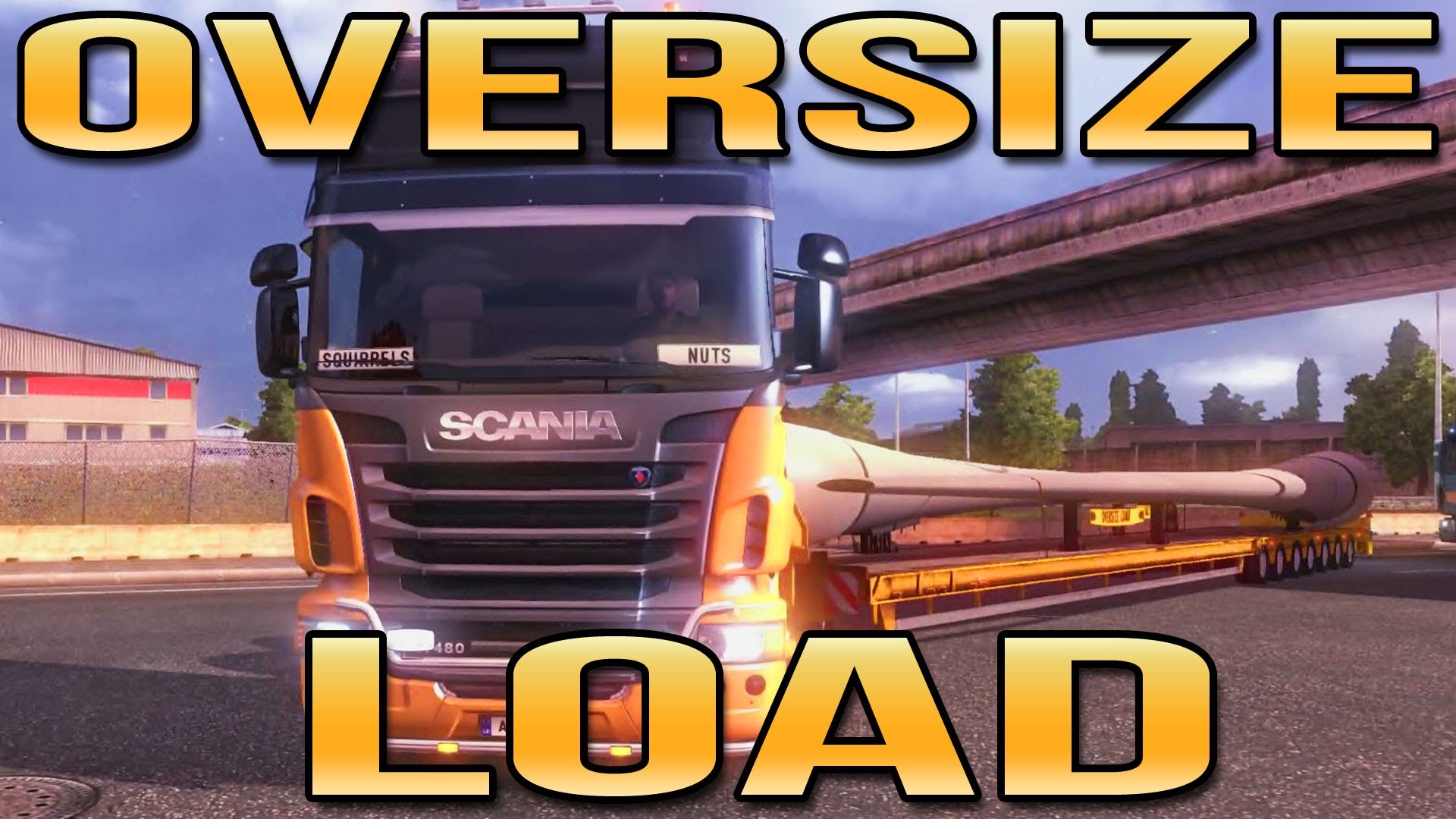 Most mindenki lehet túlméretes. Új kiegészítés az Euro Truck Simulator 2-hez