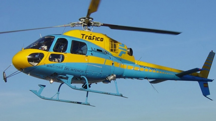 A spanyolok helikopterrel ellenőrzik az utakat. Eredmény? 28 ezer büntetés