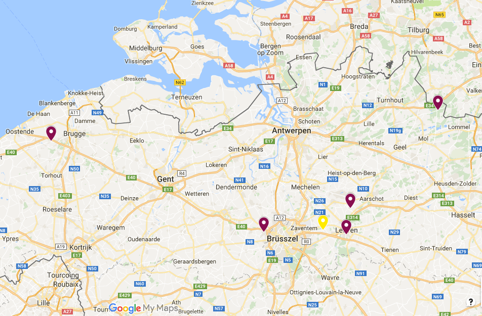 Újabb őrzött parkolók az E314 és az E40 mellett Belgiumban