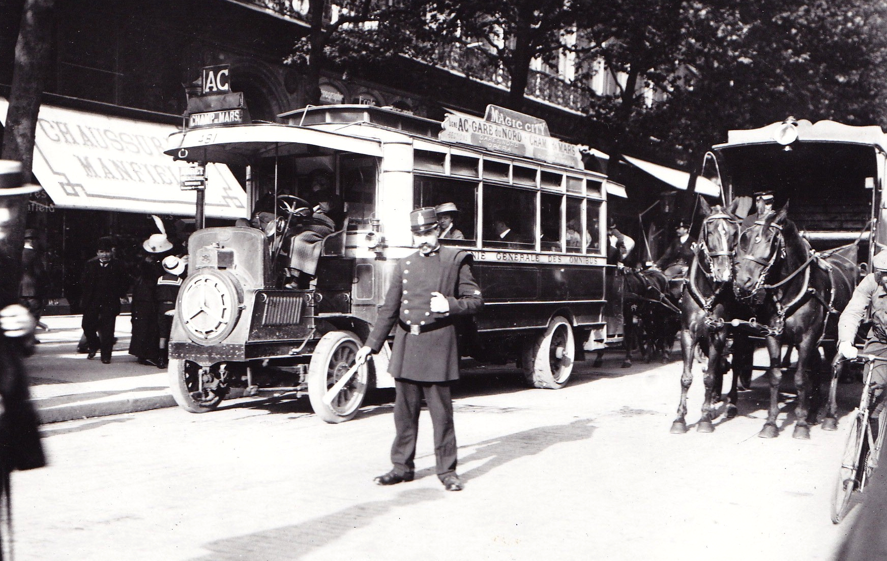 History of transport part 9. What did the first bus companies spend most of their money on?