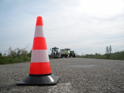 Restricții de circulație pe DN2 cauzate de lucrările la Podul de la Mărăcineni