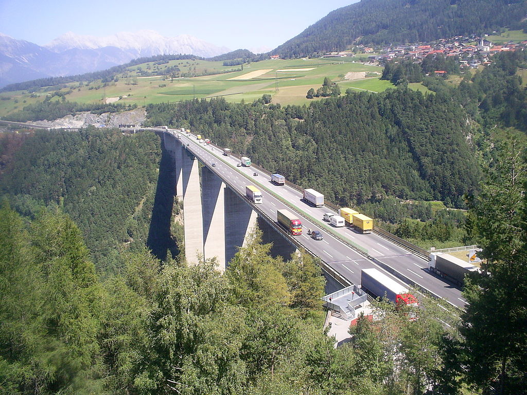 In Kürze beginnen Sanierungsarbeiten auf der Brennerautobahn A13
