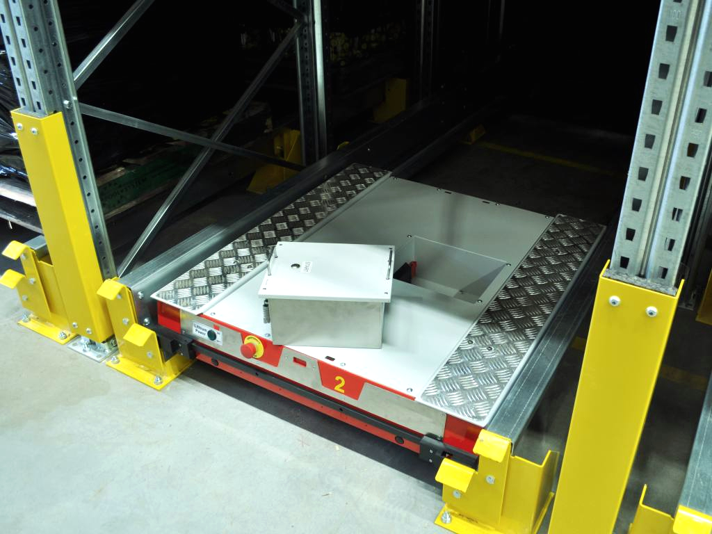Logistics 4.0 in practice. With Pallet Shuttle storage system, you need only one forklift