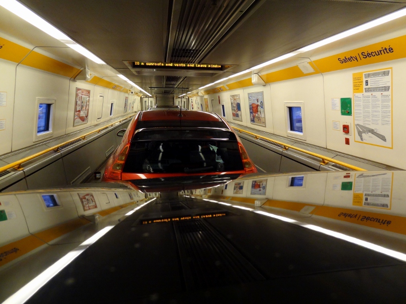 Eurotunnel: trafic record în luna iulie