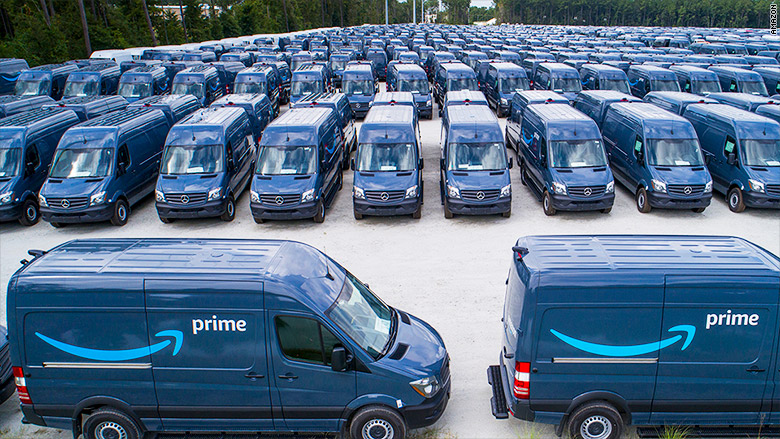 Amazon își creează flotă proprie. Câștigurile pentru colaboratori pot fi substanțiale.