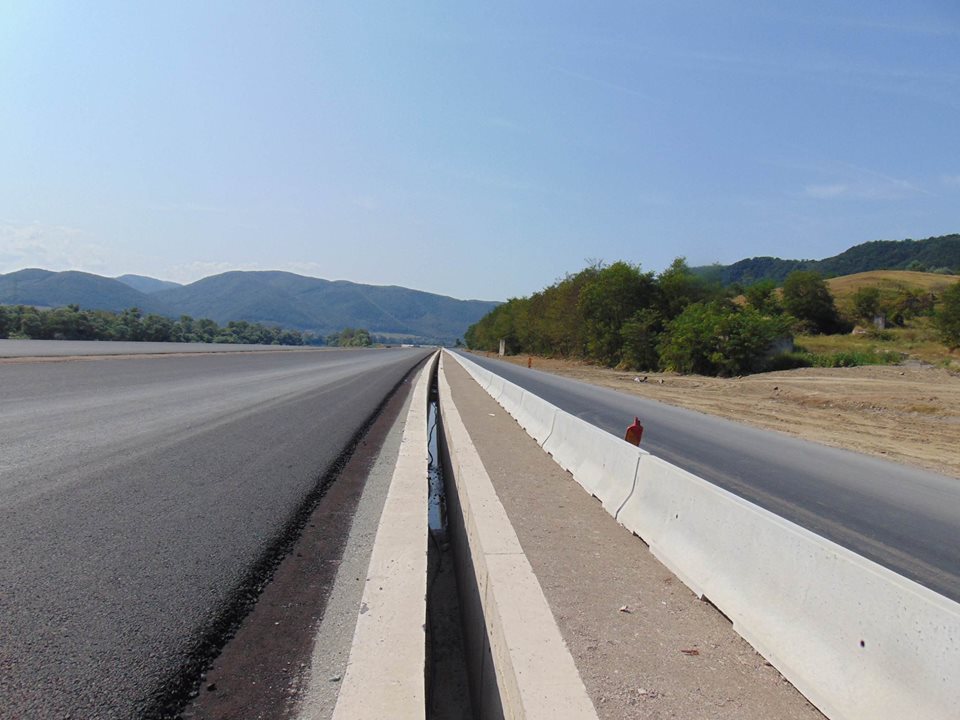 În sfârșit putem vedea un mic progres la nodul Sebeș, parte din lotul 1 al Autostrăzii A10 Sebeș-Turda.