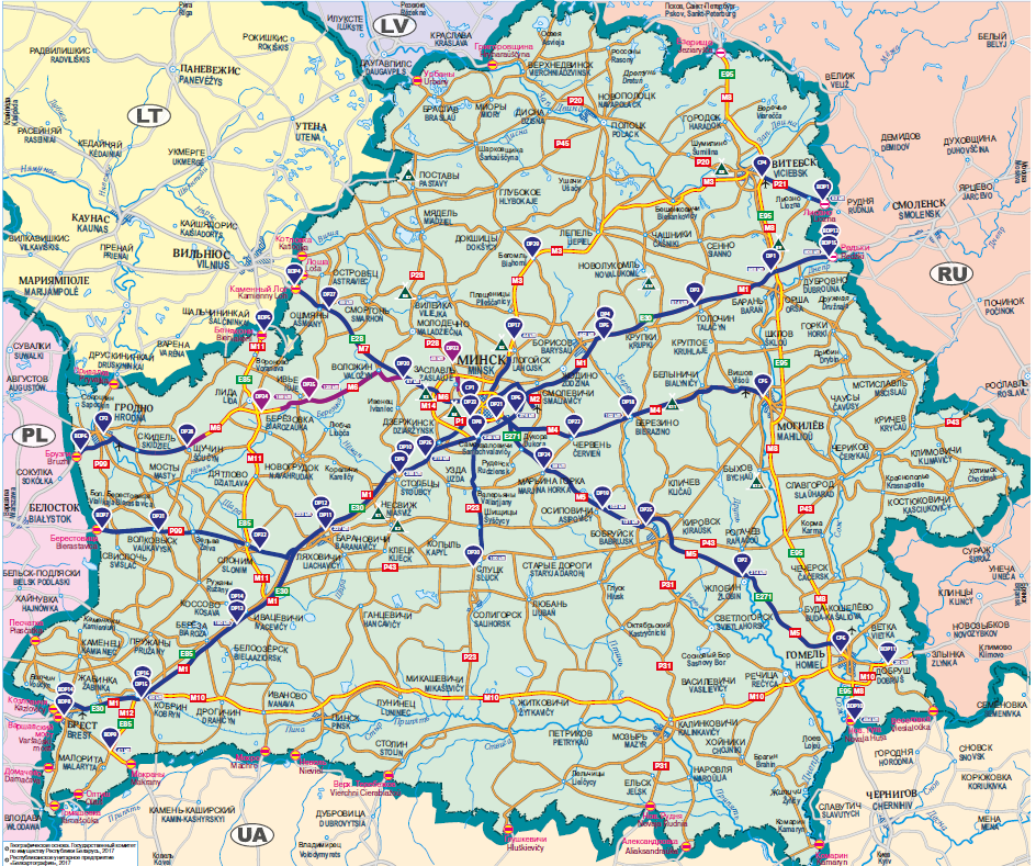 Új díjköteles utak Fehéroroszországban. A módosítások decemberben fognak hatályba lépni