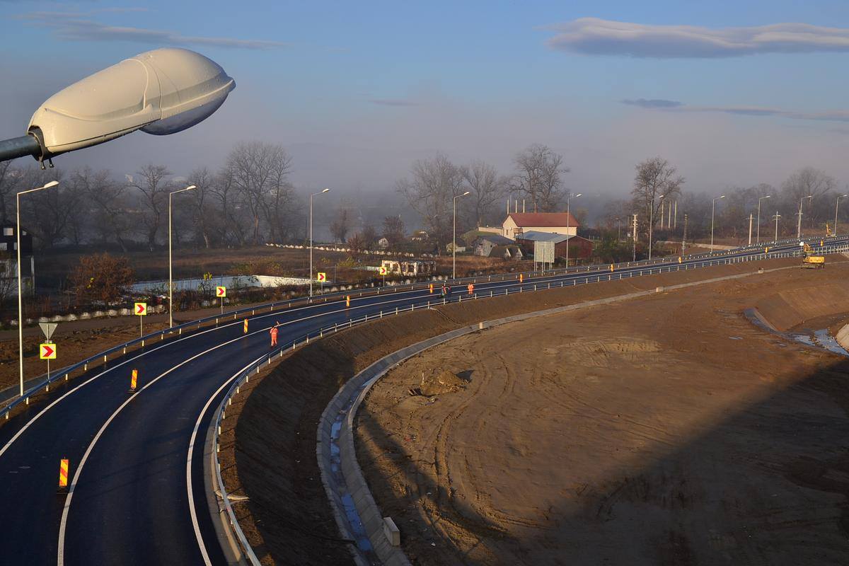 S-a redeschis circulația pe tronsonul de autostradă dintre Simeria și Deva
