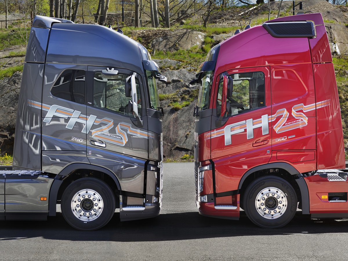 Tarolt a Volvo FH25 itthon és Európában is
