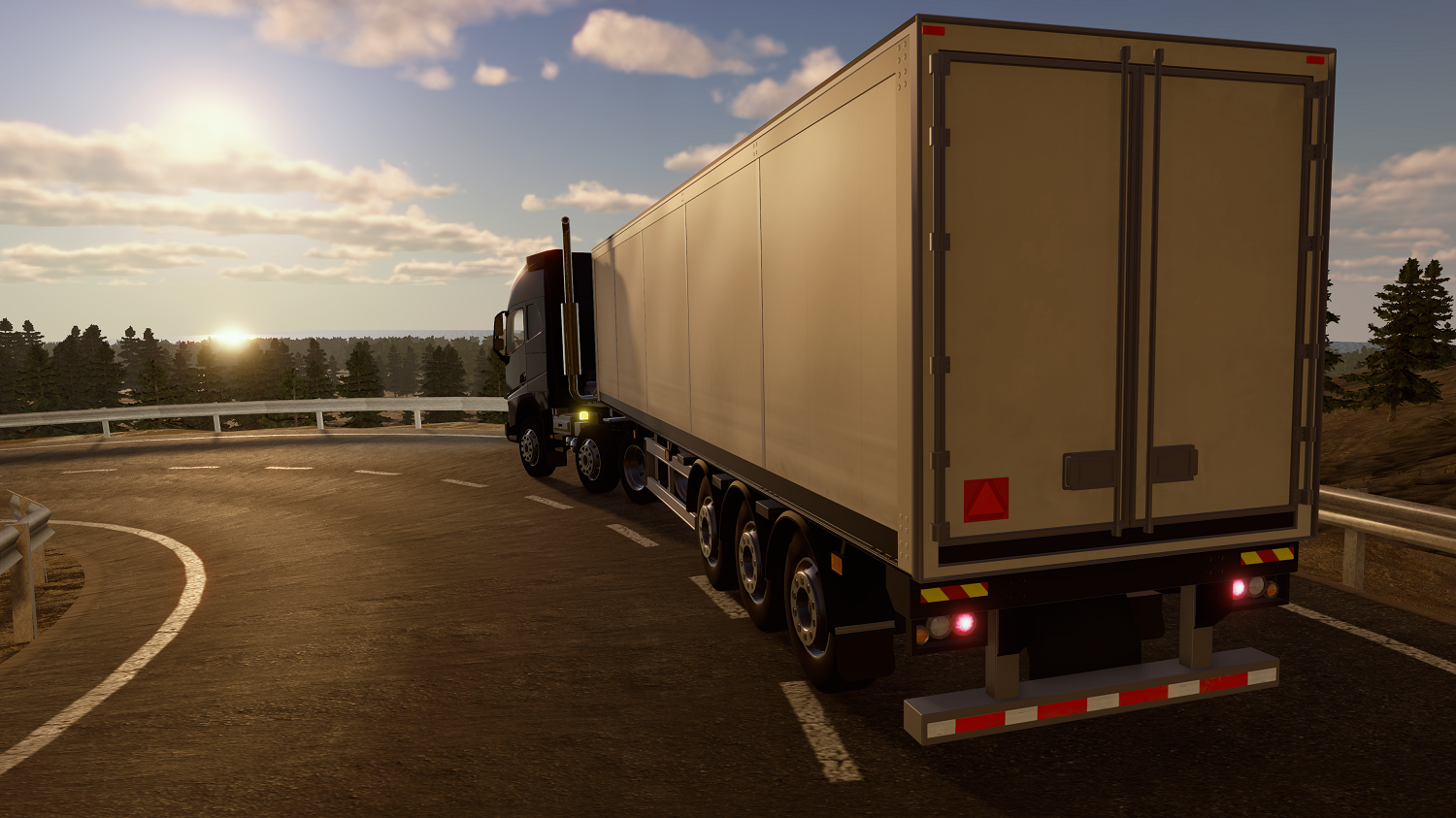 Pirmasis sunkvežimių vairuotojo simuliatorius žaidimų konsolėms. Pažinkite „Truck Driver“ žaidimą