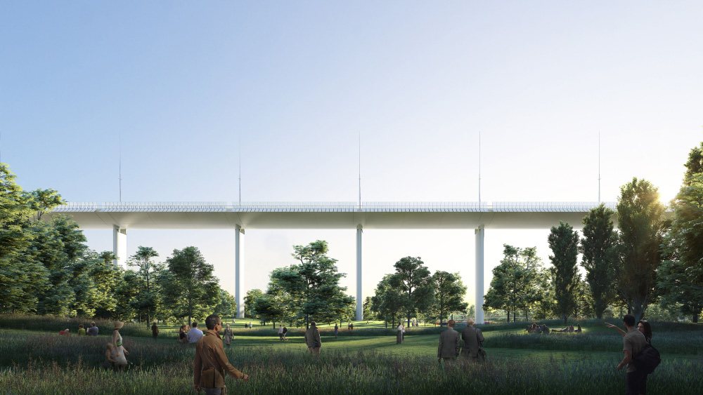 Új viadukt épül Genovában. Az építmény a tragédia áldozatainak is emléket állít.