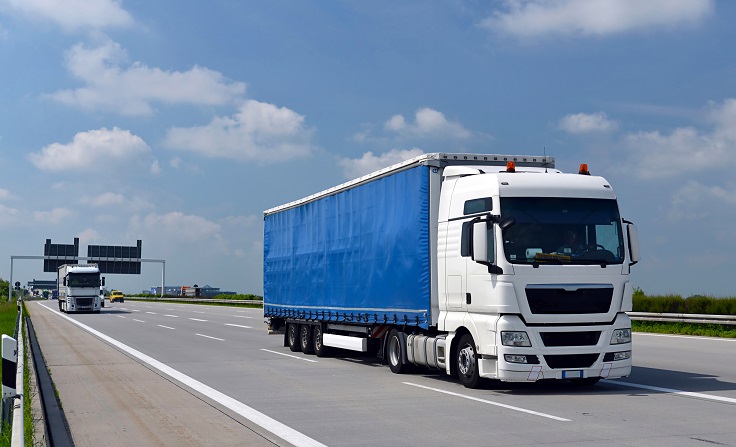 Restricții de trafic pentru camioane în Europa în luna martie