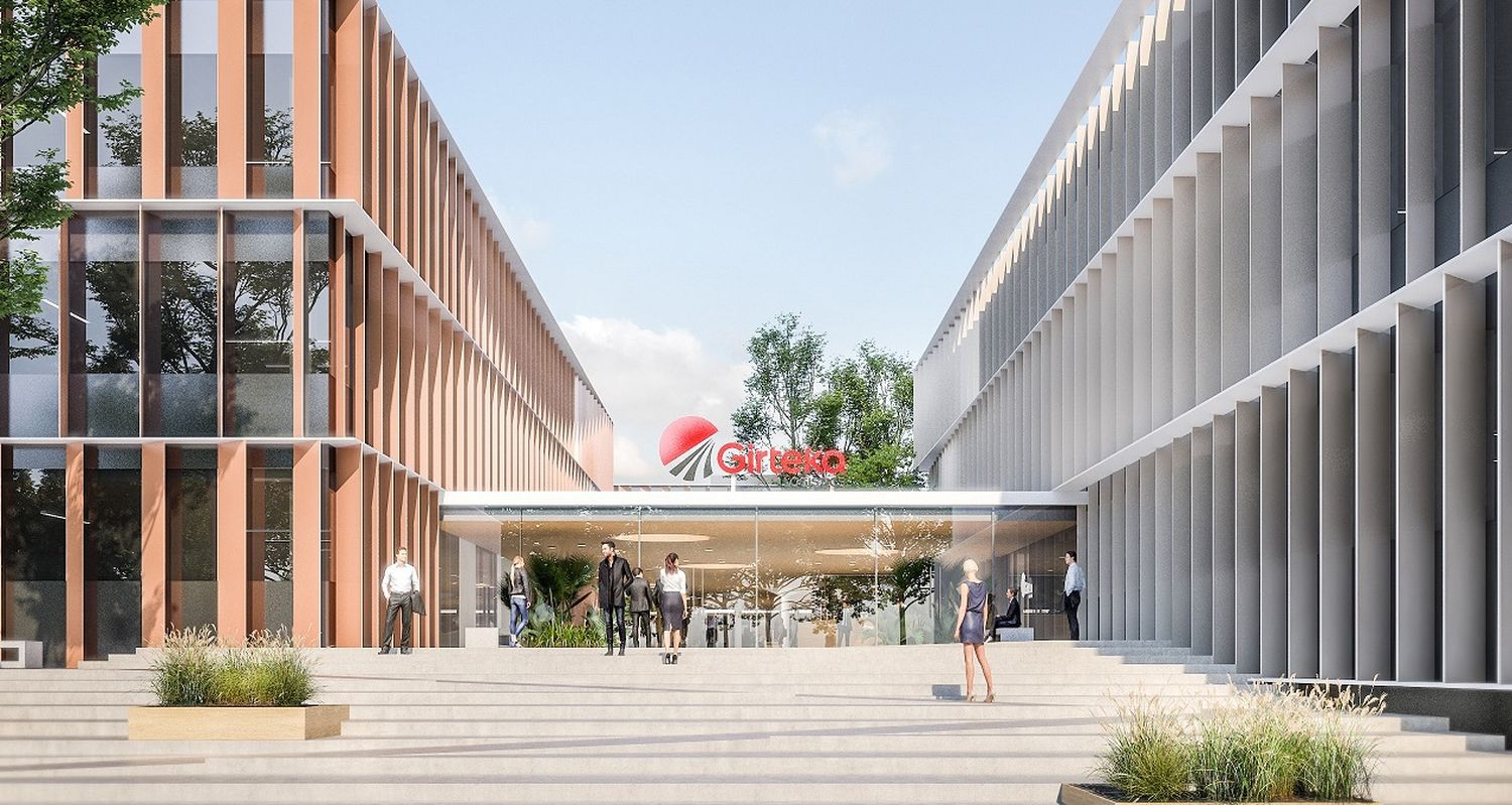 New headquarters for €60M. Girteka follows in the footsteps of giants like Google and Microsoft