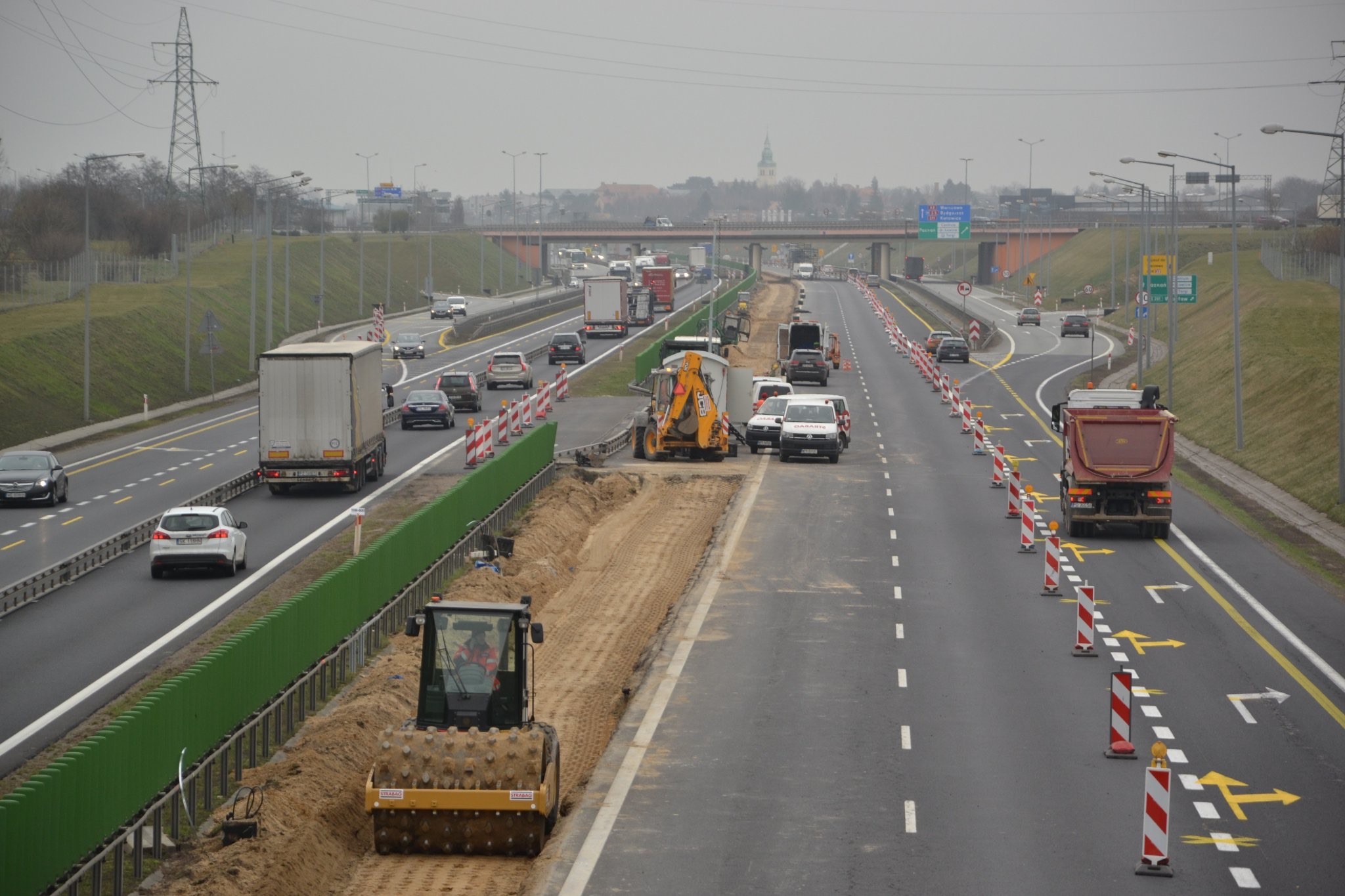 Od dziś zmiana organizacji ruchu na A2