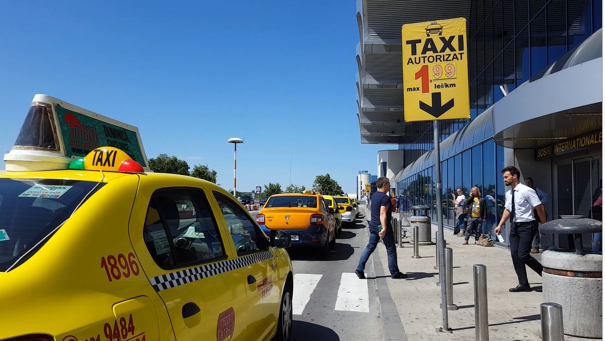 Control al taxiurilor din zona aeroporturilor soldat cu peste 1000 de sancțiuni și peste 25 de permise ridicate