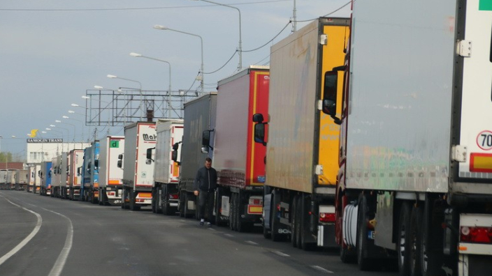Trafic îngreunat la vama Giurgiu