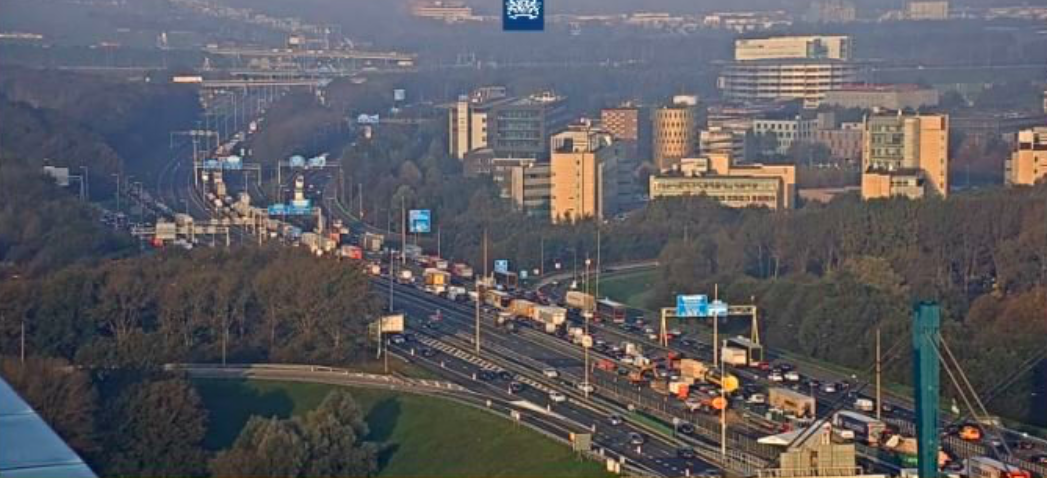 Holenderska autostrada w kierunku Hagi zablokowana. Tym razem protestują budowlańcy