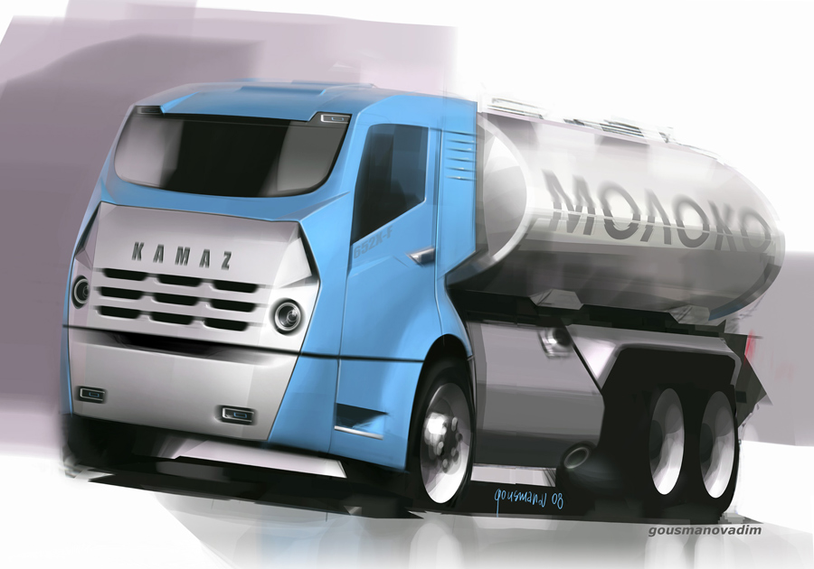 Futuristic Kamaz vehicles of 2009. Future has arrived, see if the visions turned out to be accurate.