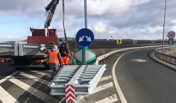 Siguranță rutieră | CNAIR anunță montarea de atenuatori de impact