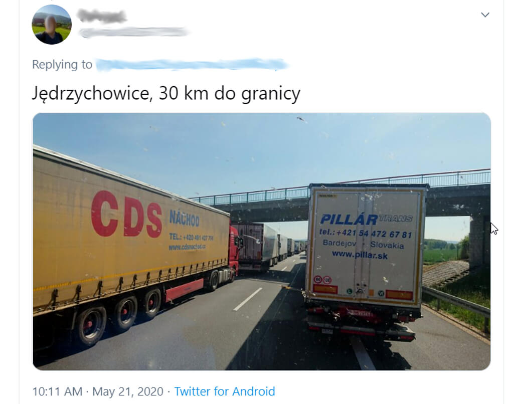 Potężne zatory na trasach z Niemiec do Polski. Korki przed granicą nawet na 40 km