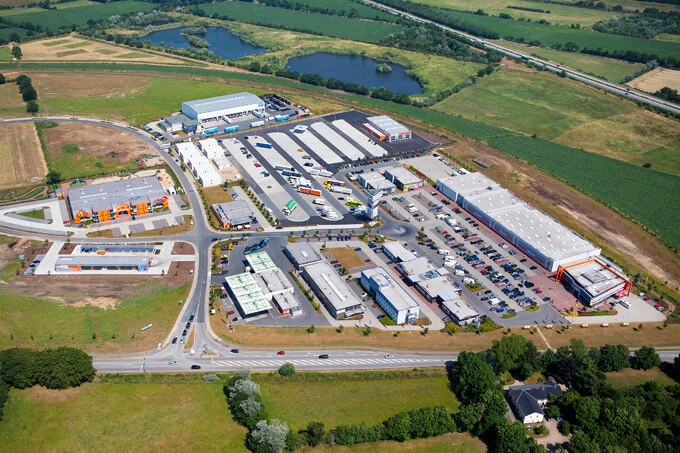 Bosch eröffnet Secure Truck Parking an der Grenze