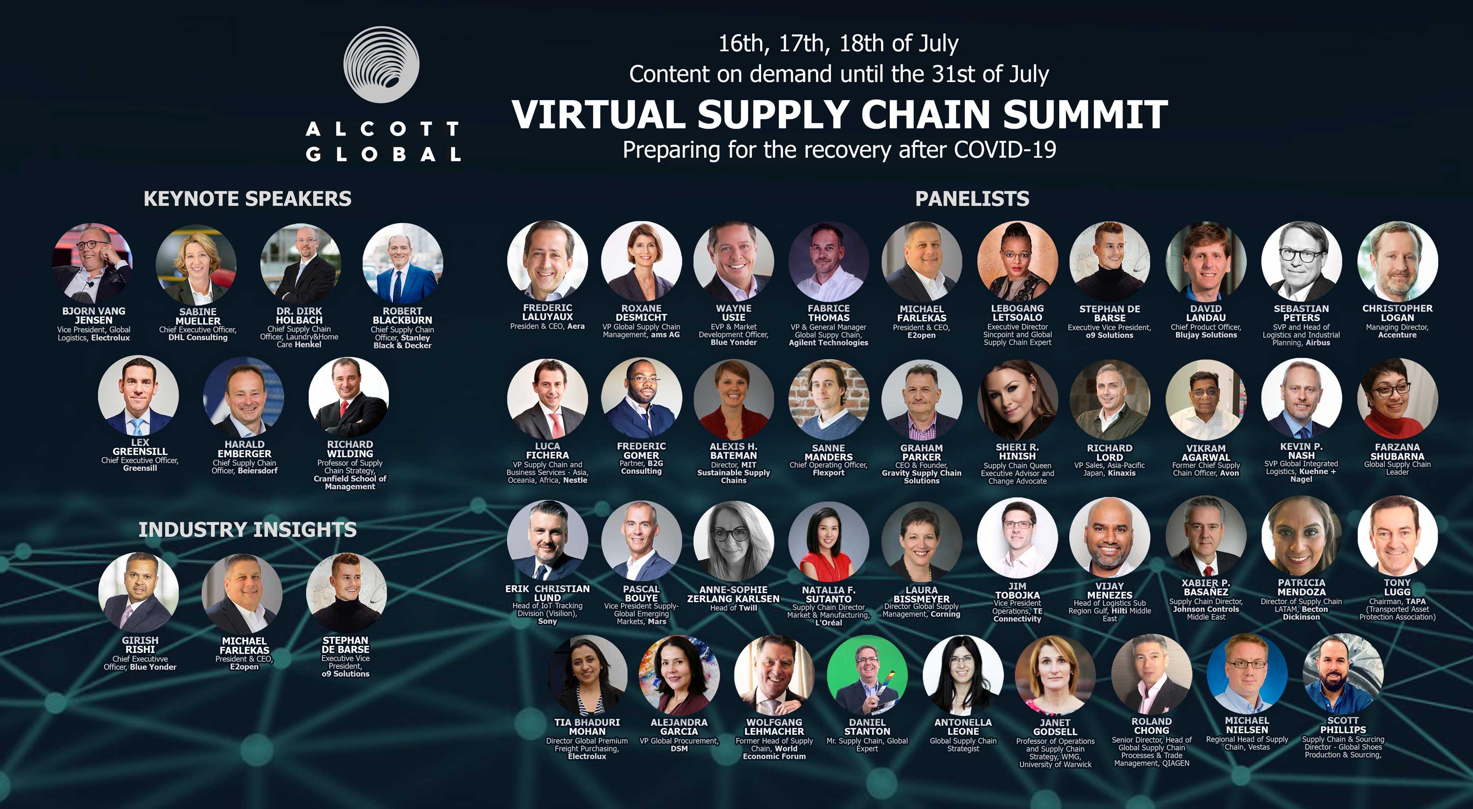 Summit virtual dedicat lanțului de aprovizionare; 50 de experți internaționali, peste 20 de ore de conținut