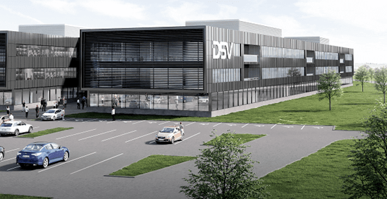 A DSV Európa legnagyobb logisztikai központját építi Dániában 700.000 négyzetméteren