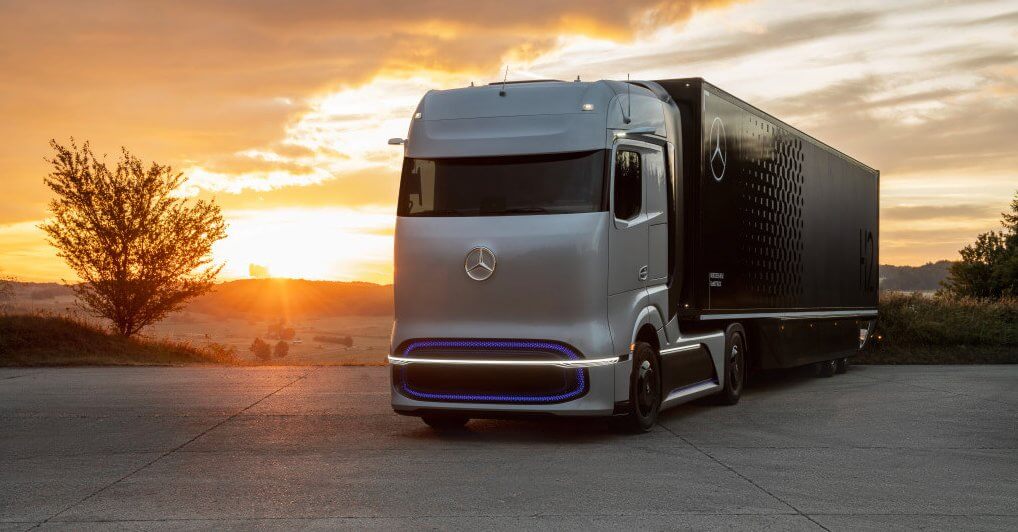 A Daimler Trucks bemutatta hidrogénüzemű koncepcióautóját