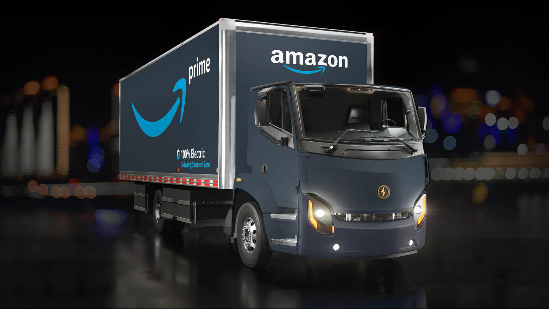Az Amazon már nem csak a házhozszállításban használ elektromos teherautót