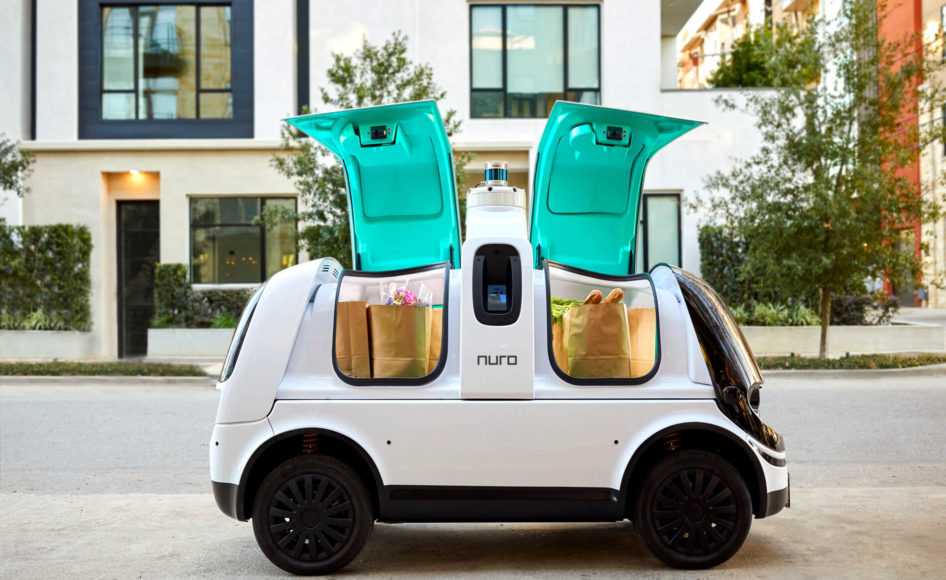 Are deliveries by small autonomous vehicles viable?