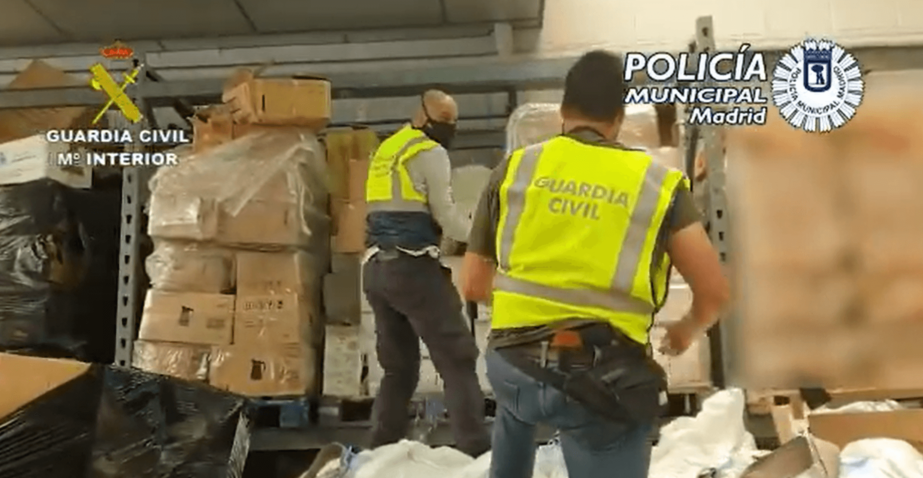 Infractori interceptați în Spania pentru furturi de marfă din camioane în valoare de jumătate de milion de euro