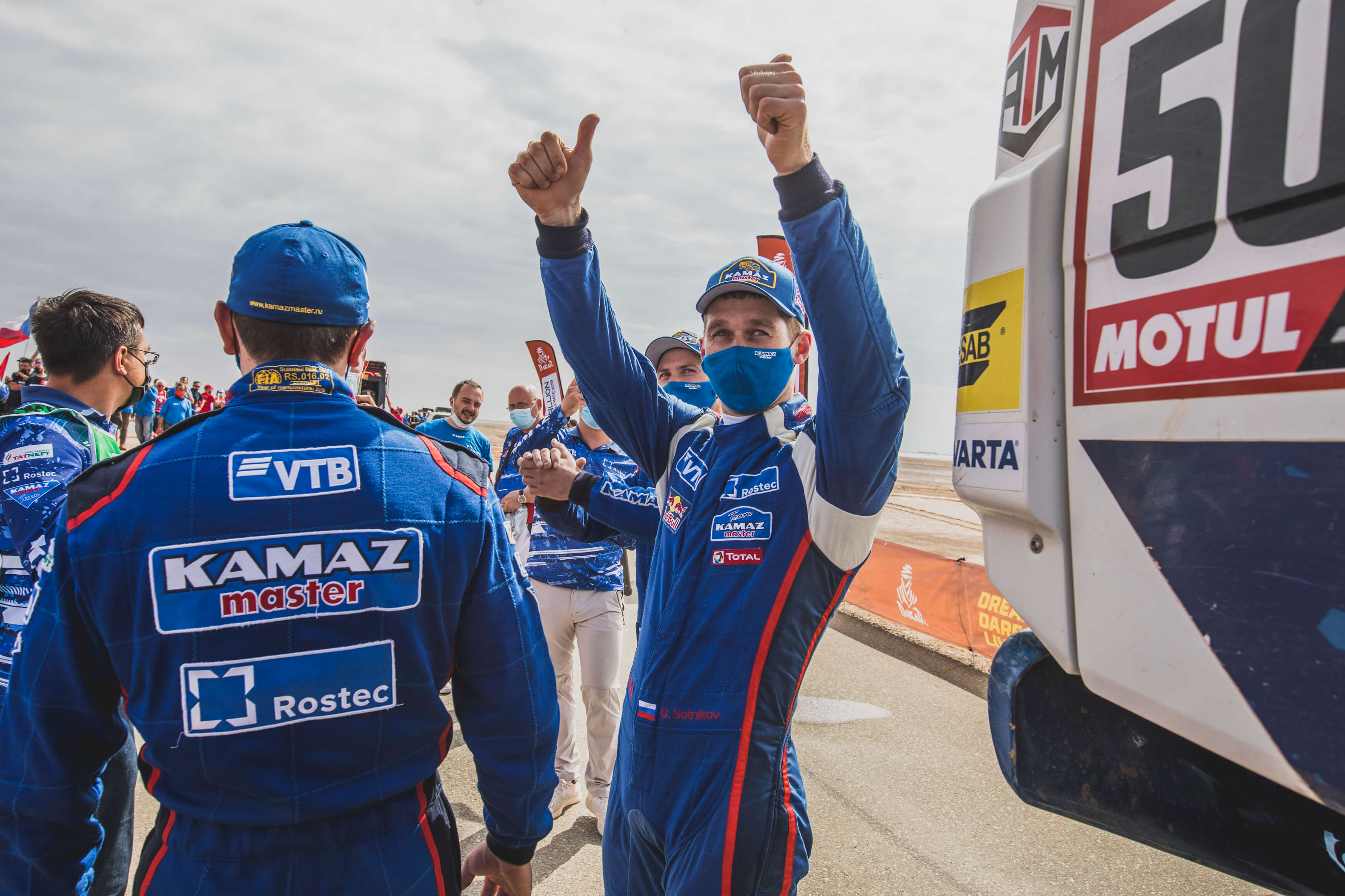3 Kamaz nyert a Dakar-rali kamion kategóriájában!