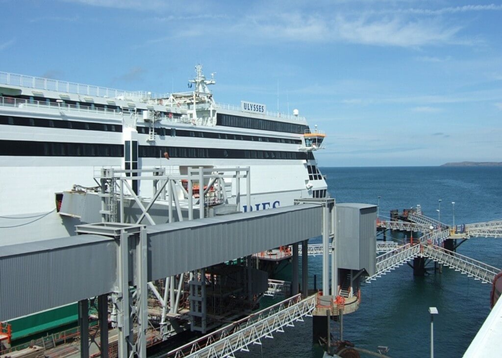 Holyhead Port’s freight traffic falls to just one-third of its usual capacity