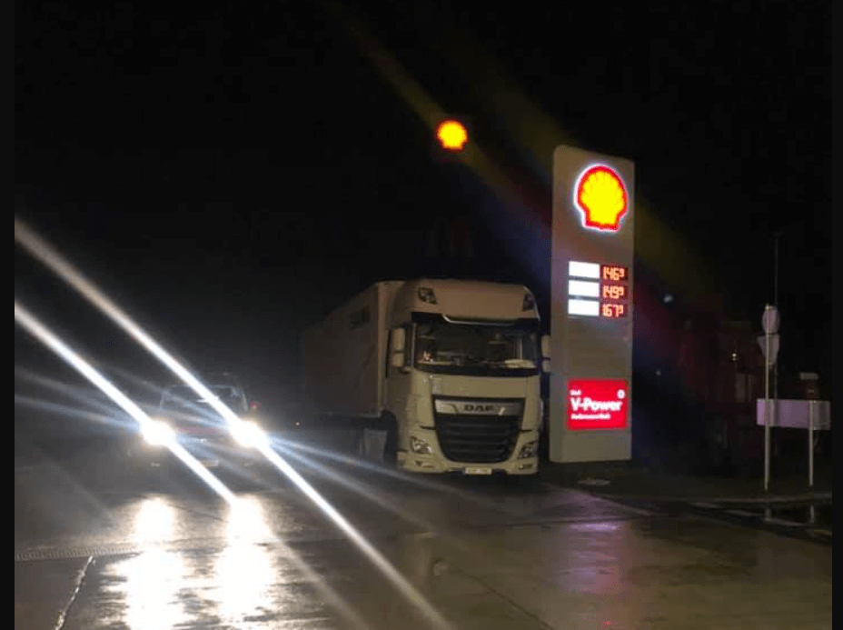 Белорусский дальнобойщик поспорить с полицией в в Австрии. „Пусть арестуют меня – платить я не собираюсь”
