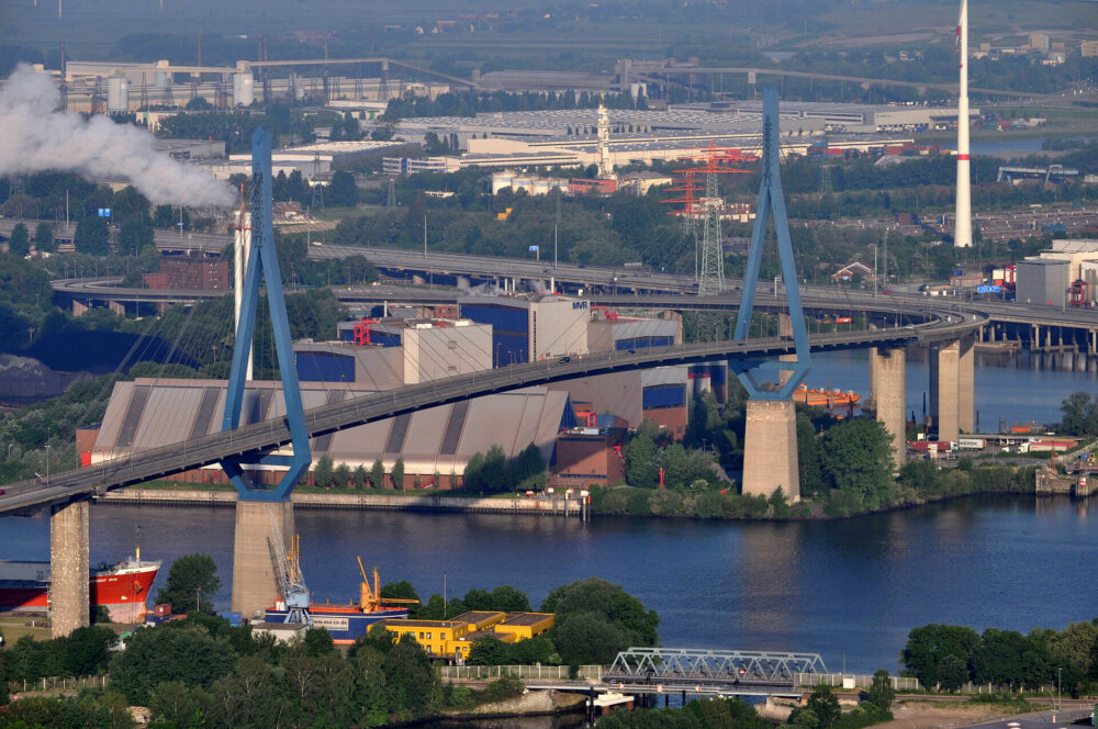 Ab heute Vollsperrung der Köhlbrandbrücke