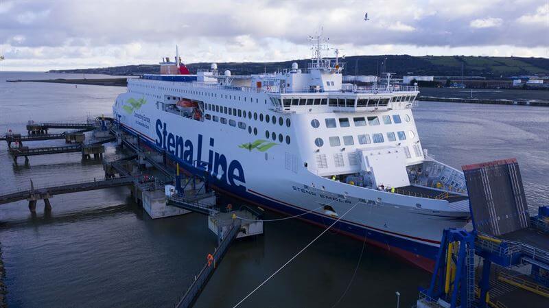 Stena Line shifts newest vessel off UK route to serve Irish hauliers bound for France