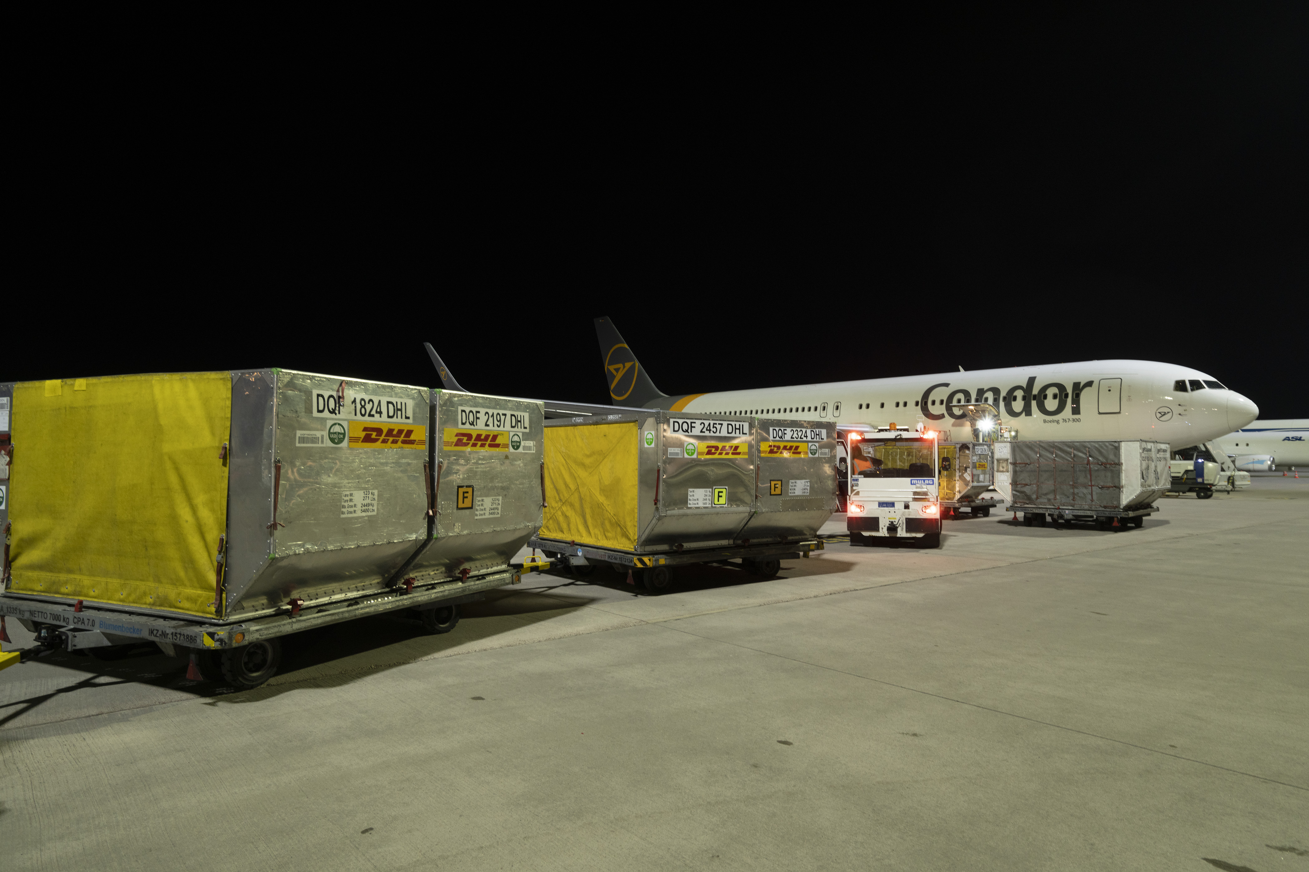 Condor hebt für DHL Express ab