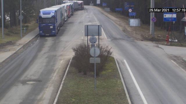 Vilkikų eilės pasienyje mažėja dėl trūkinėjančių prekybos ryšių