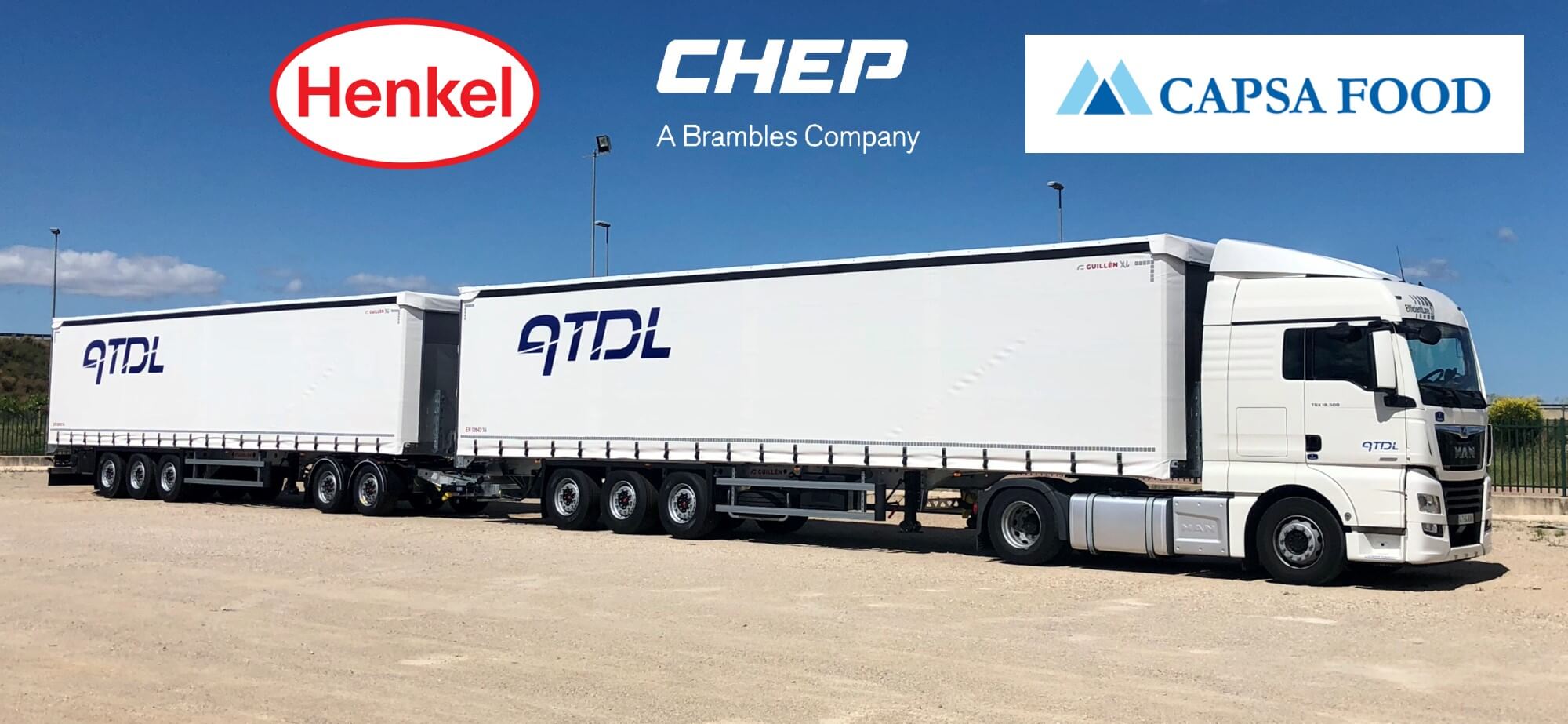 HENKEL und CAPSA FOOD reduzieren mit den Collaborative Transportation Solutions von CHEP Leerkilometer und CO2-Emissionen