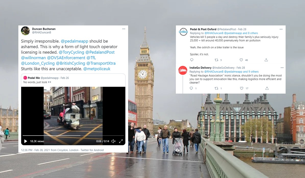 Sparks fly on Twitter as RHA Policy Director says Pedal Me “should be ashamed”