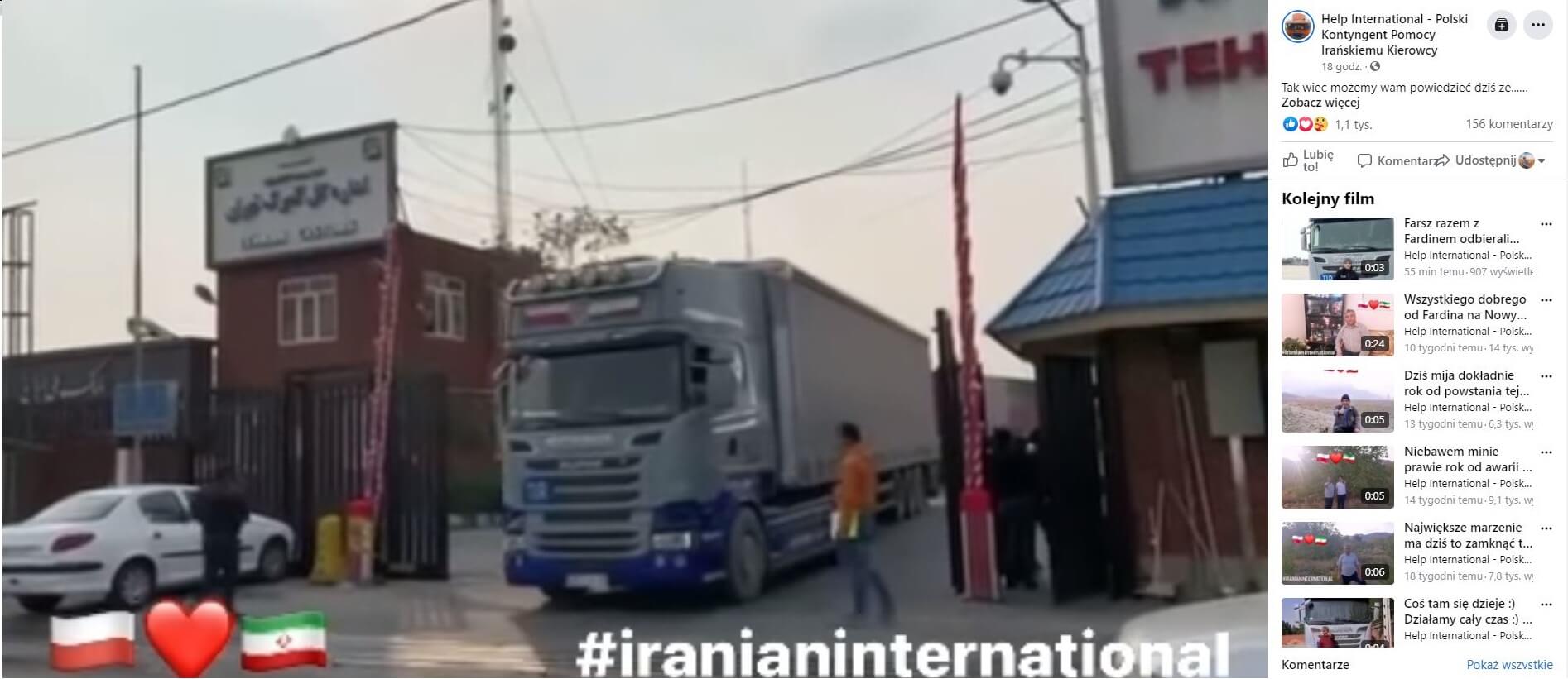 Irańczyk Fardin Kazemi wkrótce przyjedzie do Polski! Ma już pierwszy ładunek