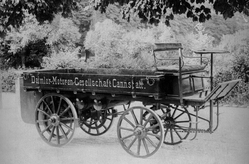 Besonderes Jubiläum: Vor 125 Jahren stellte Gottlieb Daimler seinen ersten Lkw vor