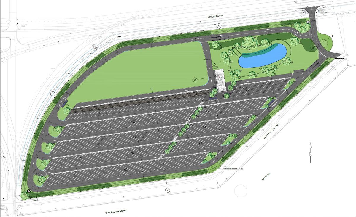 Ilyen kényelmi szolgáltatások lesznek az új antwerpeni teherautó-parkolóban